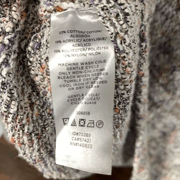 Lou & Gray for LOFT Multi Color Thread Knit Sweater Size S - Picture 2 of 6